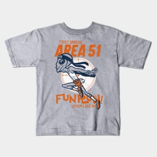 1st annual Area 51 fun run Kids T-Shirt